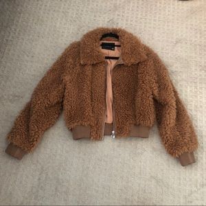 BUNDLE NOW Faux fur coat